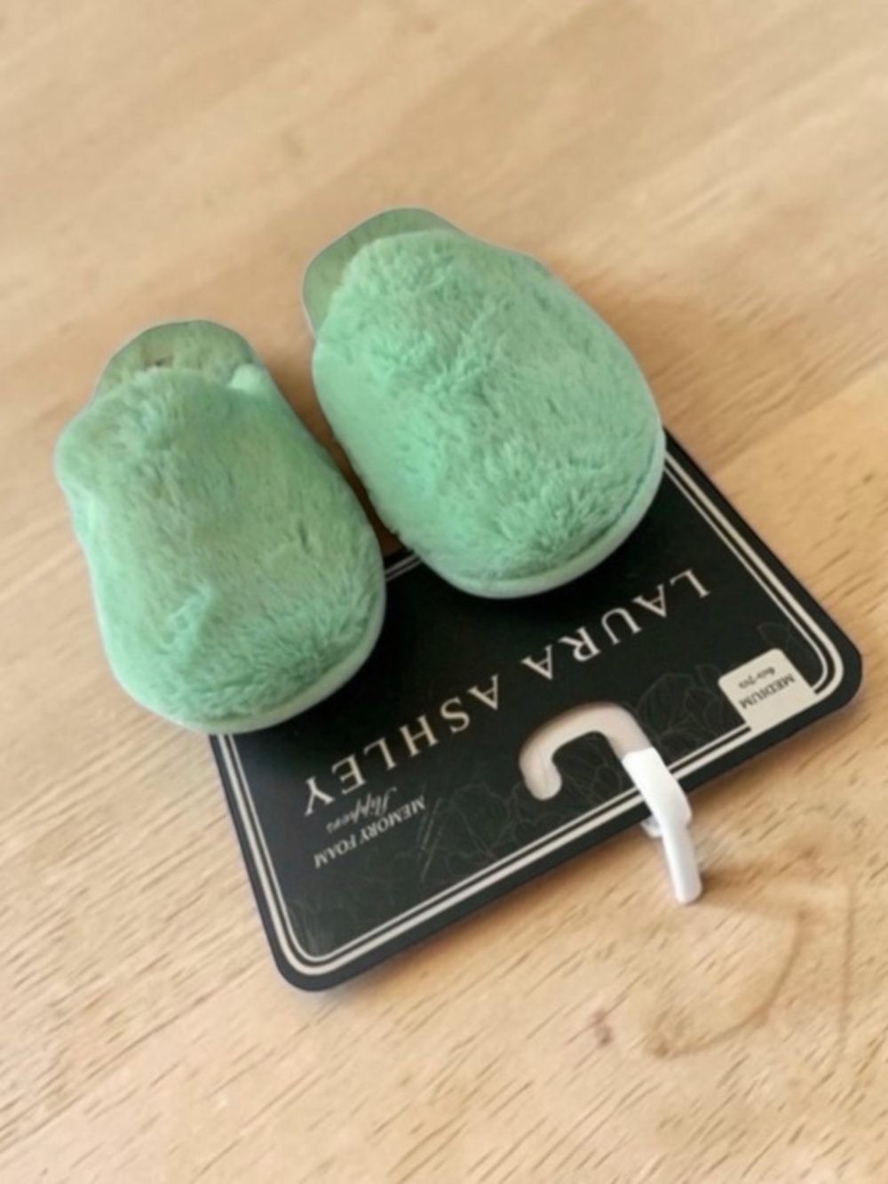 Laura Ashley Memory Foam Slippers